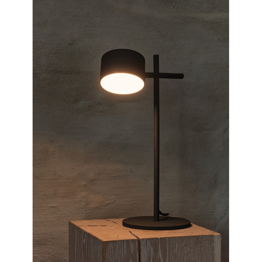 Osram - LED Stmievateľná dotyková stolná lampa DECOR KYOTO LED/12W/230V CRI 90 čierna