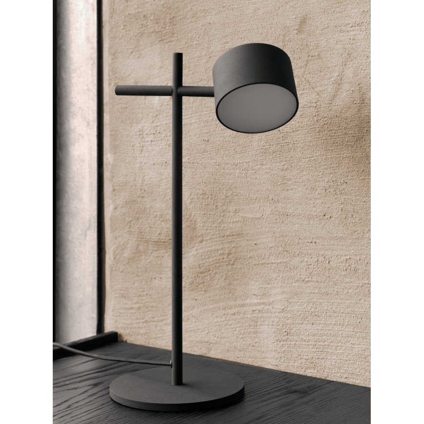 Osram - LED Stmievateľná dotyková stolná lampa DECOR KYOTO LED/12W/230V CRI 90 čierna