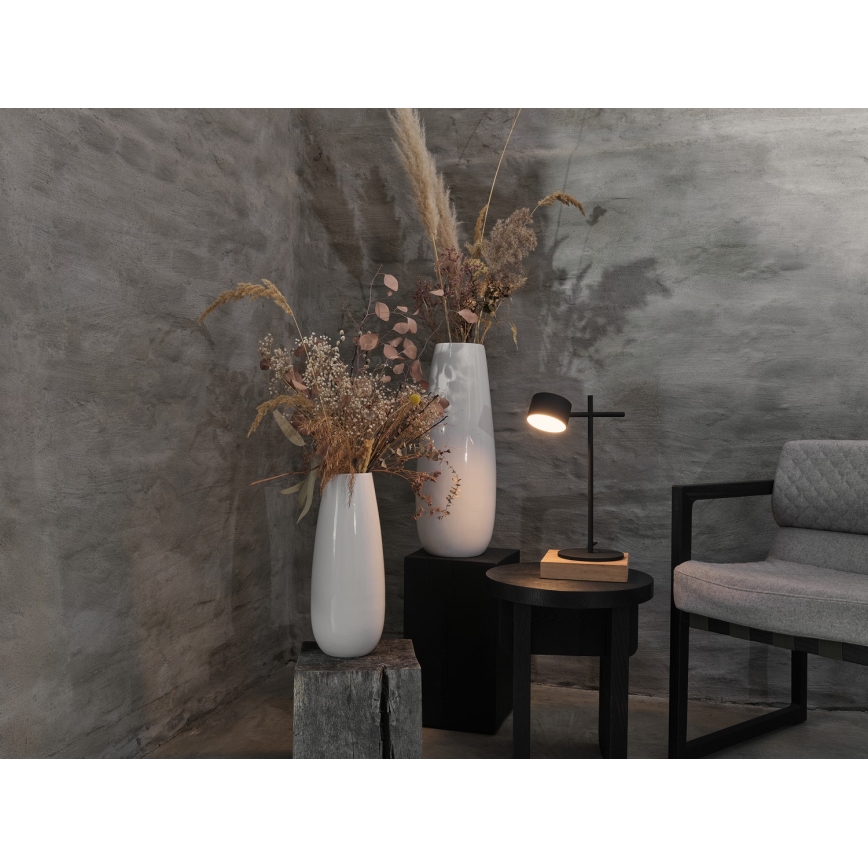 Osram - LED Stmievateľná dotyková stolná lampa DECOR KYOTO LED/12W/230V CRI 90 čierna