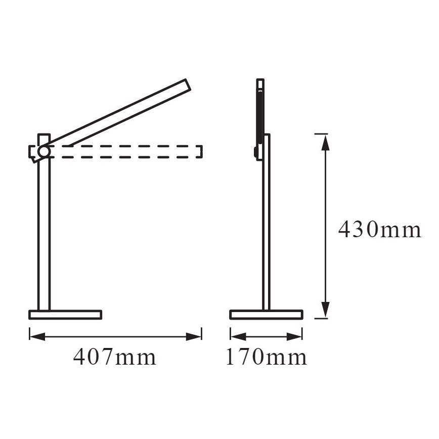 Osram - LED stmievateľná stolná lampa PANAN LED/7W/230V