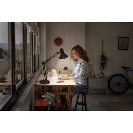 Osram - LED stmievateľná stolová lampa OFFICE LINE LED/9W/230V 3000K čierna