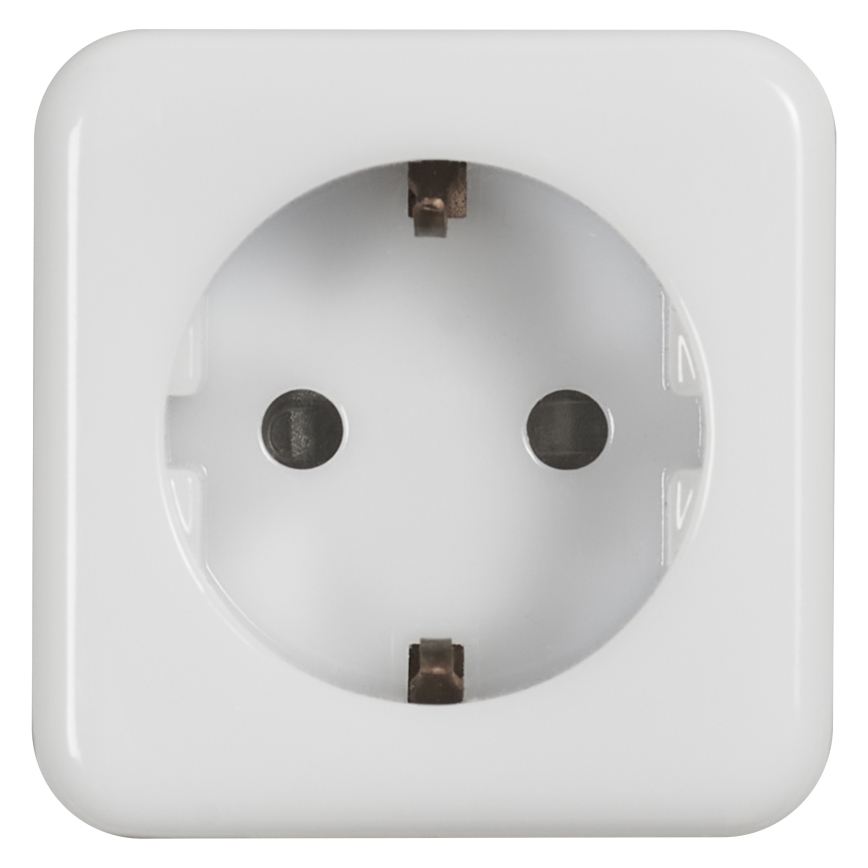 Osram - LED stmievateľná zásuvka s osvetlením SCHUKO SMART+ NIGHTLIGHT 3680W/230V Wi-Fi