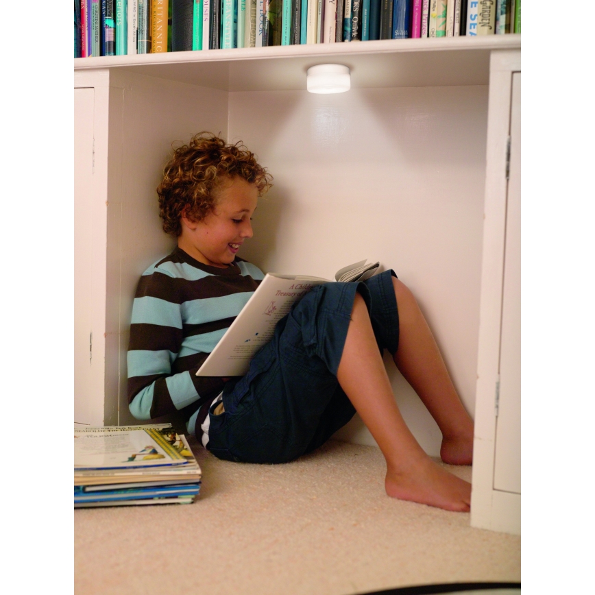 Osram - LED stmievateľné orientačné svietidlo DOT-IT LED/0,45W/5V 500 mAh biela