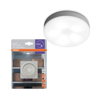 Osram - LED stmievateľné orientačné svietidlo DOT-IT LED/0,45W/5V 500 mAh biela