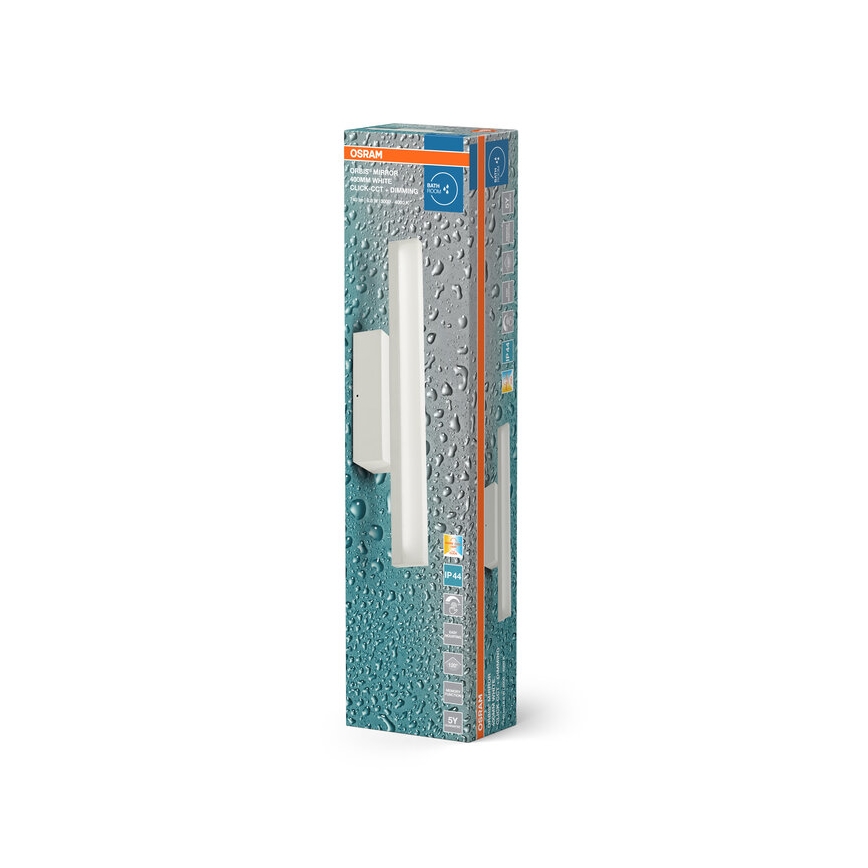 Osram - LED stmievateľné osvetlenie zrkadla ORBIS MIRROR LED/6,8W/230V 40 cm 3000/4000K IP44 biela