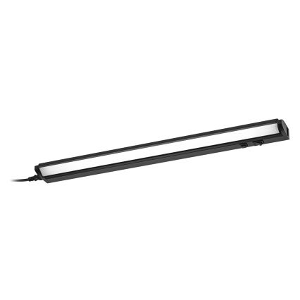 Osram - LED stmievateľné podlinkové svietidlo LINEAR TURN LED/10W/230V 3000/4000/6500K 55 cm čierne