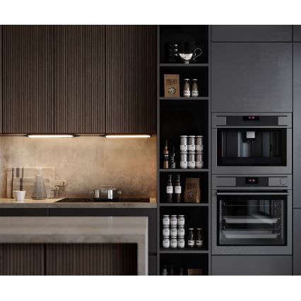 Osram - LED stmievateľné podlinkové svietidlo LINEAR TURN LED/6W/230V 3000/4000/6500K 35 cm čierne