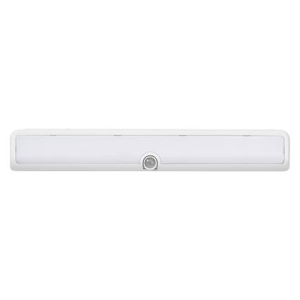 Osram - LED stmievateľné podlinkové svietidlo s pohybovým a súmrakovým senzorom LINEAR LED/3,8W/5V/3xAA 3000K 30 cm biela