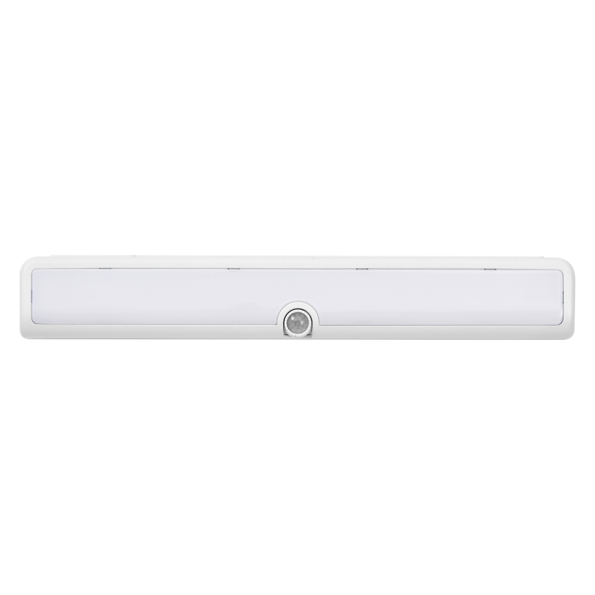Osram - LED stmievateľné podlinkové svietidlo s pohybovým a súmrakovým senzorom LINEAR LED/3,8W/5V/3xAA 3000K 30 cm biela