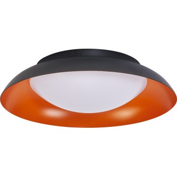 Osram - LED Stmievateľné stropné svietidlo ORBIS PLATE LED/19W/230V pr. 31 cm oranžová/čierna