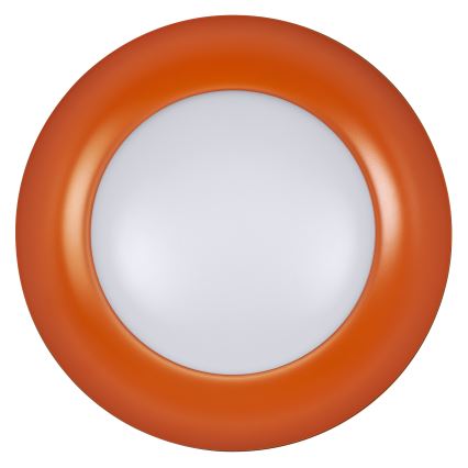Osram - LED Stmievateľné stropné svietidlo ORBIS PLATE LED/19W/230V pr. 31 cm oranžová/čierna