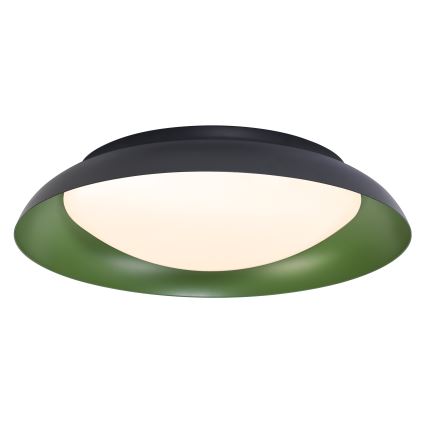 Osram - stmievateľné LED stropné svietidlo ORBIS PLATE LED/35W/230V pr. 43 cm zelená/čierna