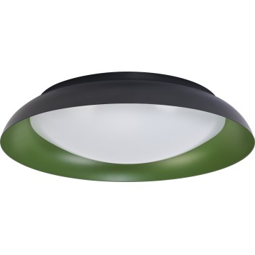 Osram - LED stmievateľné stropné svietidlo ORBIS PLATE LED/45W/230V priemer 48 cm zelená/čierna