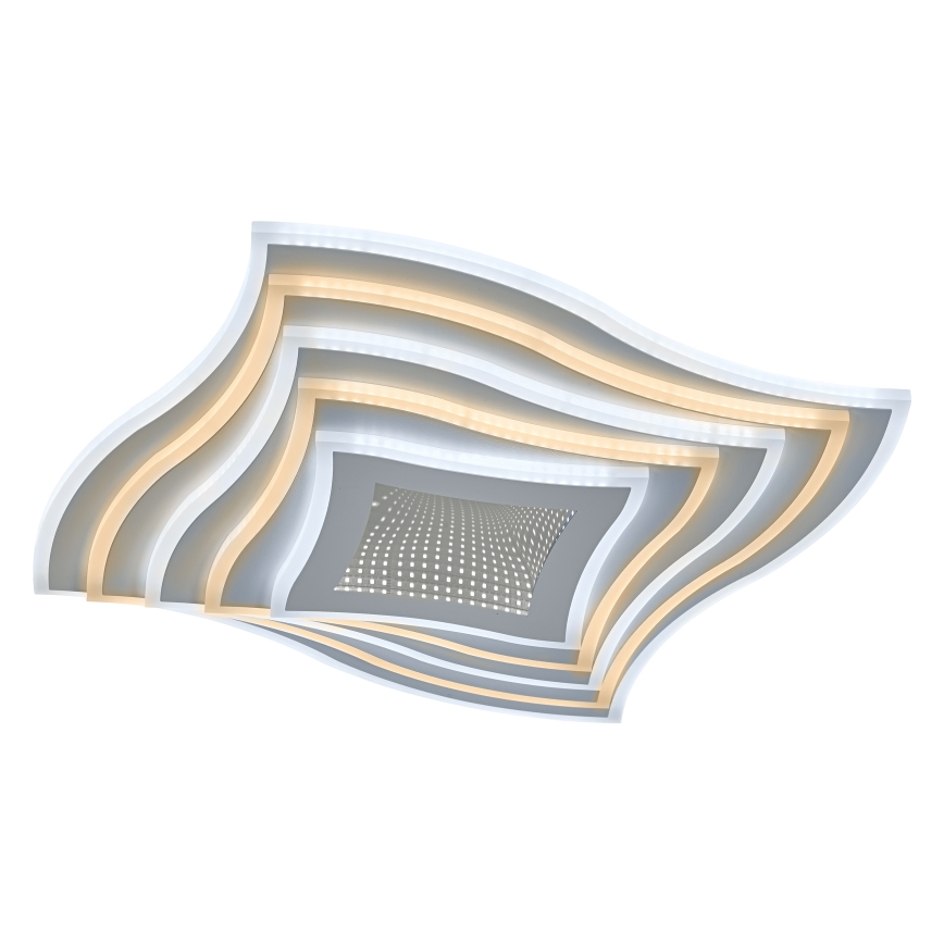 Osram - LED stmievateľné stropné svietidlo ORBIS WAVES LED/43W/230V 2600-6000K 48x48 cm biela + diaľkové ovládanie