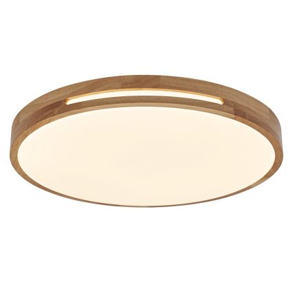 Osram - LED stmievateľné stropné svietidlo ORBIS WOODBURRY LED/24W/230V pr. 39 cm béžová