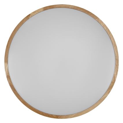 Osram - LED stmievateľné stropné svietidlo ORBIS WOODBURRY LED/24W/230V pr. 39 cm béžová