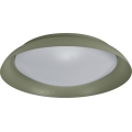 Osram - LED Stmievateľné stropné svietidlo PLATE LED/35W/230V pr. 43 cm zelená