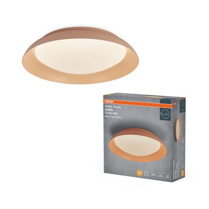 Osram - LED Stmievateľné stropné svietidlo PLATE LED/45W/230V priemer 48 cm ružová