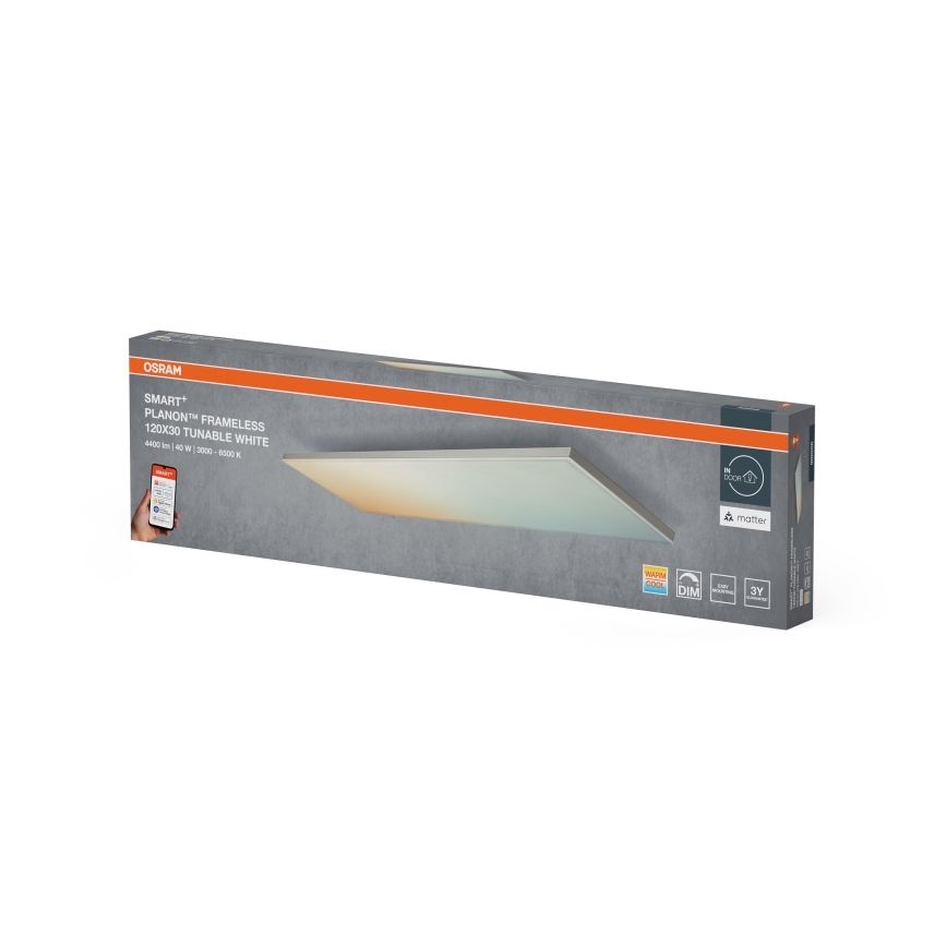 Osram - LED Stmievateľné stropné svietidlo SMART+ FRAMELESS LED/40W/230V 3000-6500K Wi-Fi