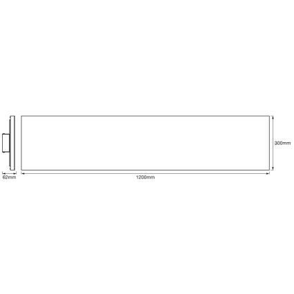 Osram - LED Stmievateľné stropné svietidlo SMART+ FRAMELESS LED/40W/230V 3000-6500K Wi-Fi