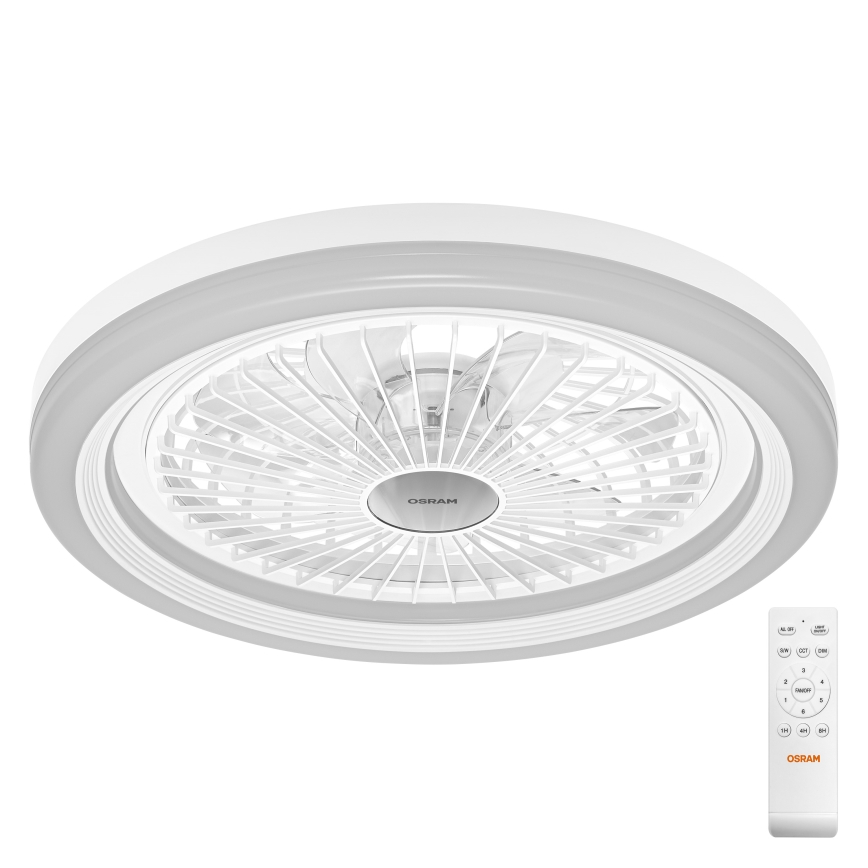 Osram - LED stmievateľné stropné svietidlo s ventilátorom SOLANO LED/26W/230V 3000/4000/6500K + diaľkové ovládanie