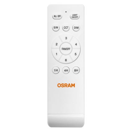 Osram - LED stmievateľné stropné svietidlo s ventilátorom SOLANO LED/26W/230V 3000/4000/6500K + diaľkové ovládanie