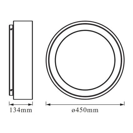 Osram - LED Stmievateľné stropné svietidlo SMART+ CYLINDER LED/24W/230V 3000K-6500K Wi-Fi