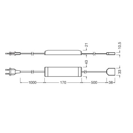 Osram - LED Stmievateľný pásik FLEX ACOUSTIC 2,6m LED/29W/230V + diaľkové ovládanie