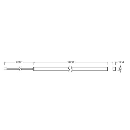 Osram - LED Stmievateľný pásik FLEX ACOUSTIC 2,6m LED/29W/230V + diaľkové ovládanie