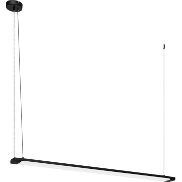 Osram - LED stmievateľný závesný luster na lankách OFFICE LINE LED/40W/230V 4000K 120 cm čierna