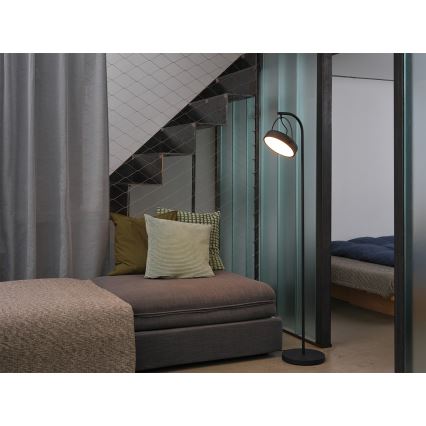 Osram - LED stojacia lampa DECOR PUCK LED/12W/230V CRI 90 čierna