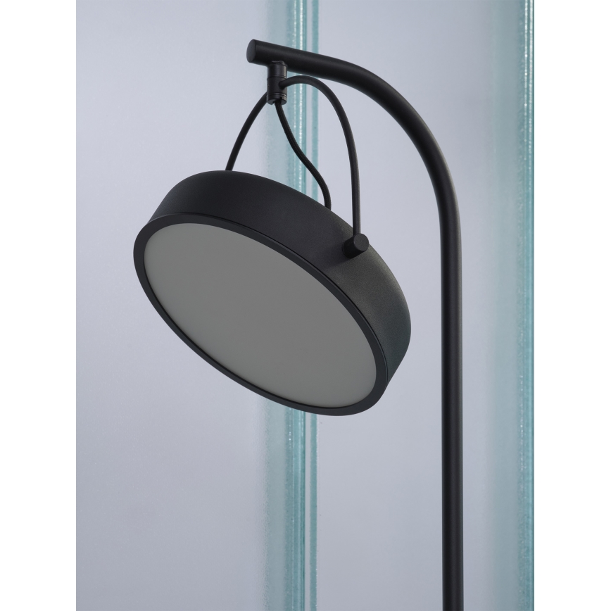 Osram - LED stojacia lampa DECOR PUCK LED/12W/230V CRI 90 čierna