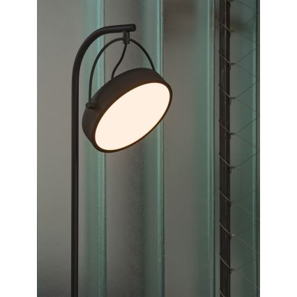 Osram - LED stojacia lampa DECOR PUCK LED/12W/230V CRI 90 čierna