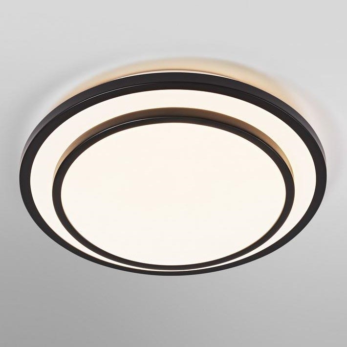 Osram - LED stropna svetilka ORBIS BERLIN LED/36W/230V, premer 49,2 cm, črna