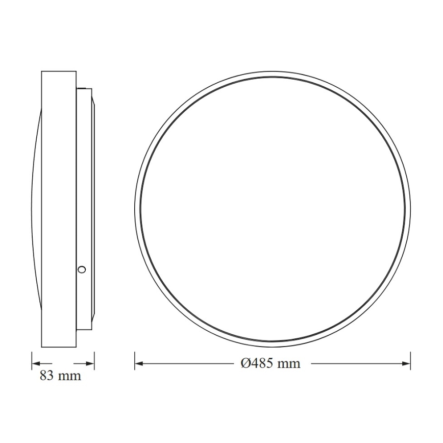Osram - LED stropné svietidlo CEILING LUXO LED/36W/230V priemer 49 cm zlaté