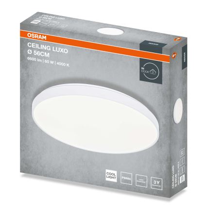 Osram - LED stropné svietidlo CEILING LUXO LED/60W/230V priemer 56 cm biele