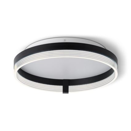 Osram - LED stropné svietidlo DECOR CIRCLE, 25 W, 230 V, voľba teploty svetla 3000/4000/6500 K, priemer 40 cm, čierna/biela