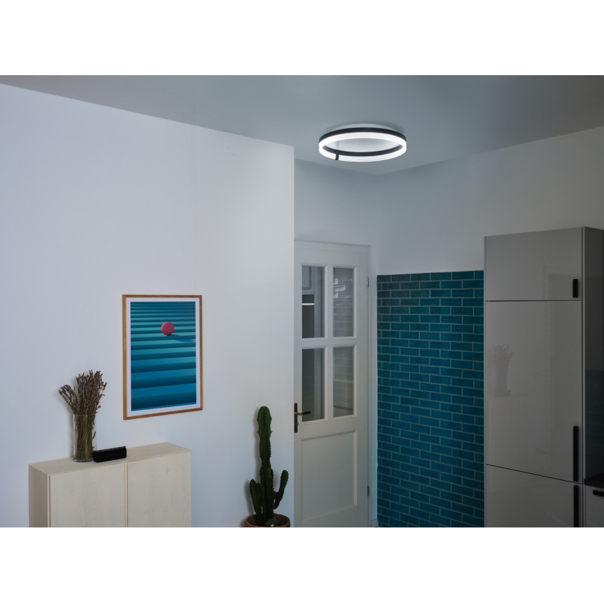 Osram - LED stropné svietidlo DECOR CIRCLE LED/32W/230V 3000/4000/6500K pr. 50 cm čierna/biela