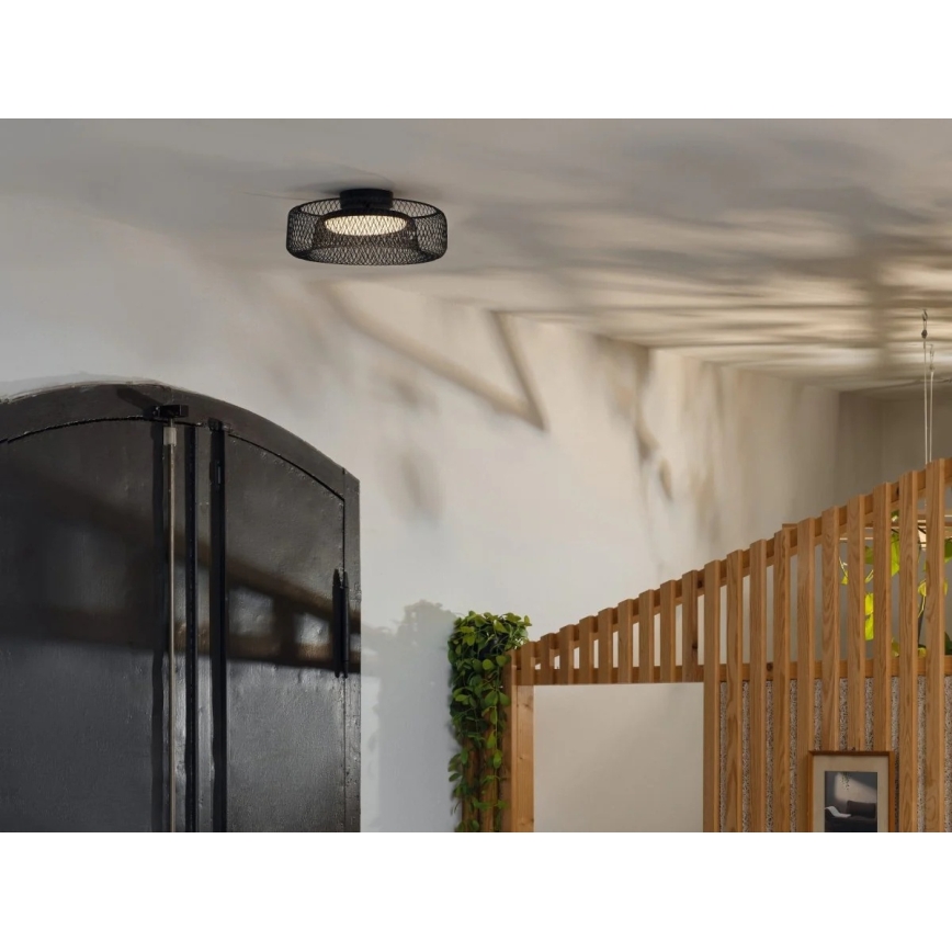 Osram - LED stropné svietidlo DECOR MESH LED/18,5W/230V priemer 30 cm čierna