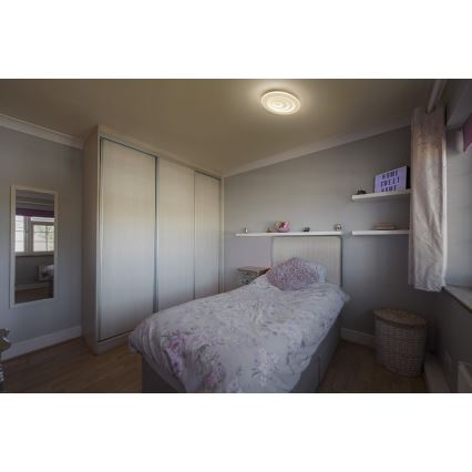 Osram - LED stropné svietidlo ORBIS SPIRAL LED/38W/230V pr. 36,5 cm biele