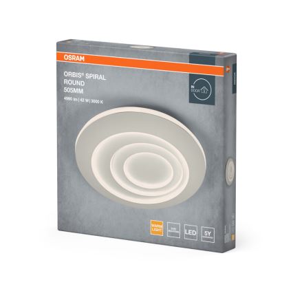 Osram - LED Stropné svietidlo ORBIS SPIRAL LED/42W/230V pr. 50,5 cm