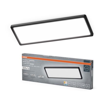 Osram - LED stropné svietidlo PLANON EASYFIX LED/24W/230V 2800/4000/6000K IP54 čierna
