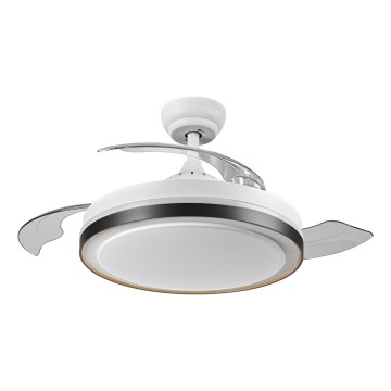 Osram - LED stropné svietidlo s ventilátorom LED/66W/230V 3000/4000/6500K biela + diaľkové ovládanie