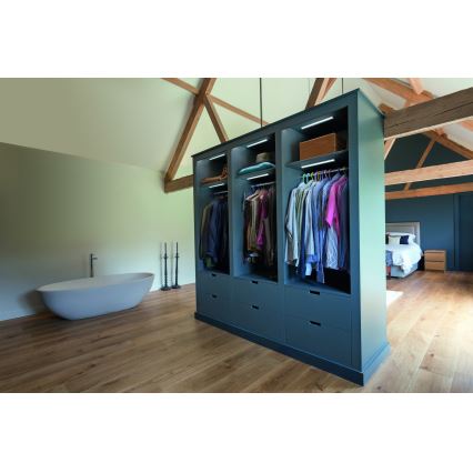 Osram - LED podlinkové svietidlo so snímačom pohybu a súmraku MOBILE LED/1W/5V 500 mAh 20 cm biela