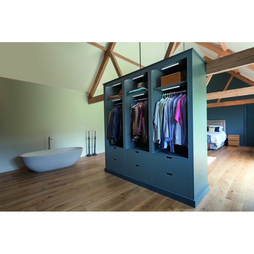 Osram - LED podlinkové svietidlo so snímačom pohybu a súmraku MOBILE LED/1W/5V 500 mAh 20 cm biela