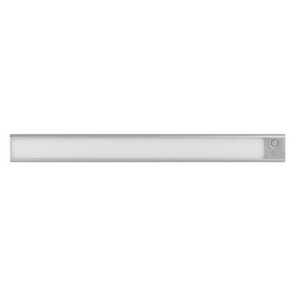 Osram - LED svietidlo pod kuchynskú linku s pohybovým a súmrakovým senzorom LINEAR LED/3,2W/3,7V 500 mAh 3000/4000/6500K 40 cm sivé