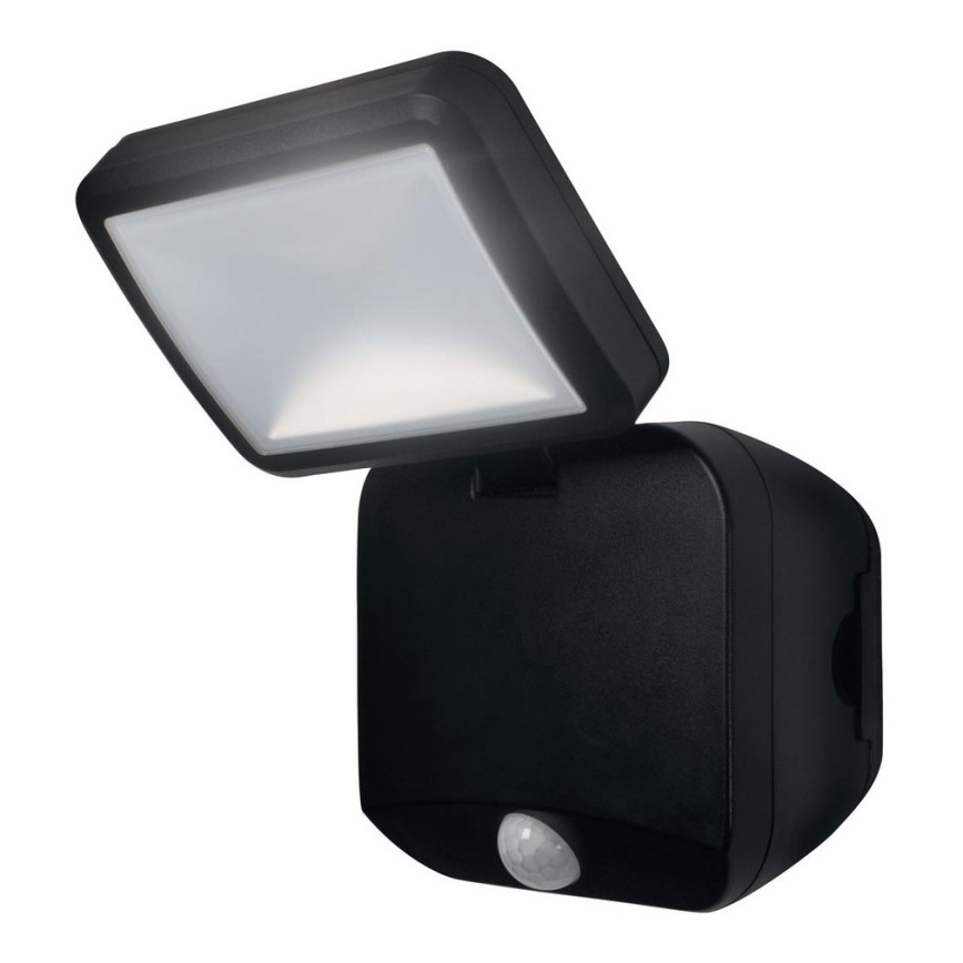 Osram - LED vonkajší nástenný reflektor so senzorom BATTERY LED/4W/4xD IP54