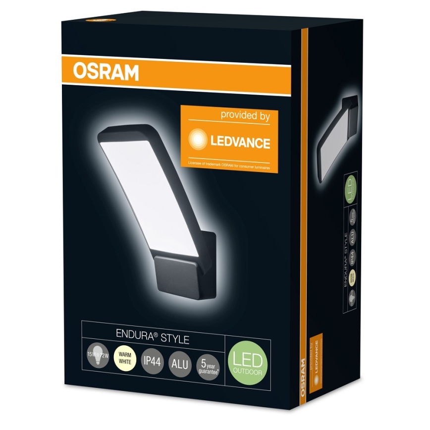 Osram - LED Vonkajšie nástenné svietidlo ENDURA 1xLED/15W/230V IP44
