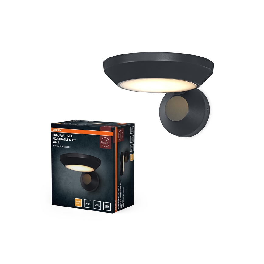 Osram - LED Vonkajšie nástenné svietidlo ENDURA STYLE LED/12W/230V IP65