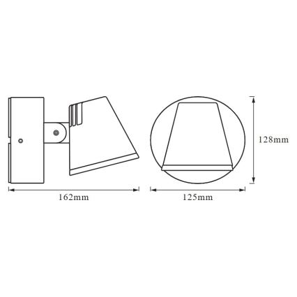 Osram - LED Vonkajšie nástenné svietidlo ENDURA STYLE LED/13,5W/230V IP44
